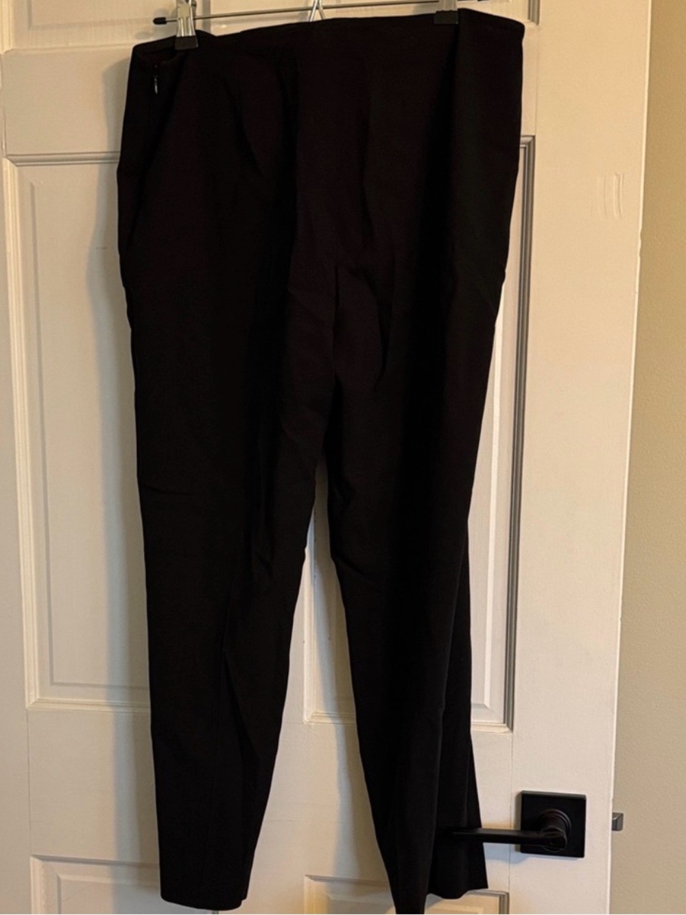 Ralph Lauren Collection Purple Label Black Women's Tailored Wool Pants SZ 14